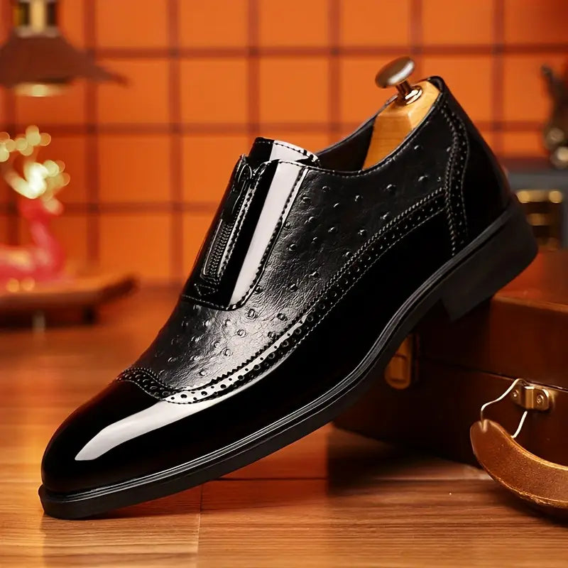 Ostrich Leather Loafers by Ravello