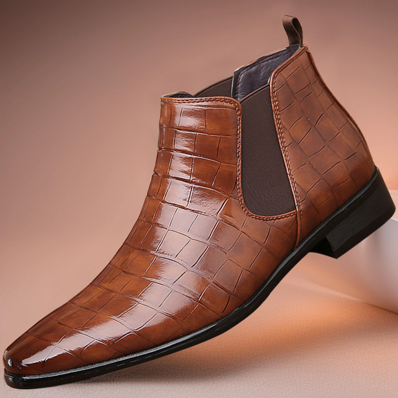 Torino Leather Ankle Boots