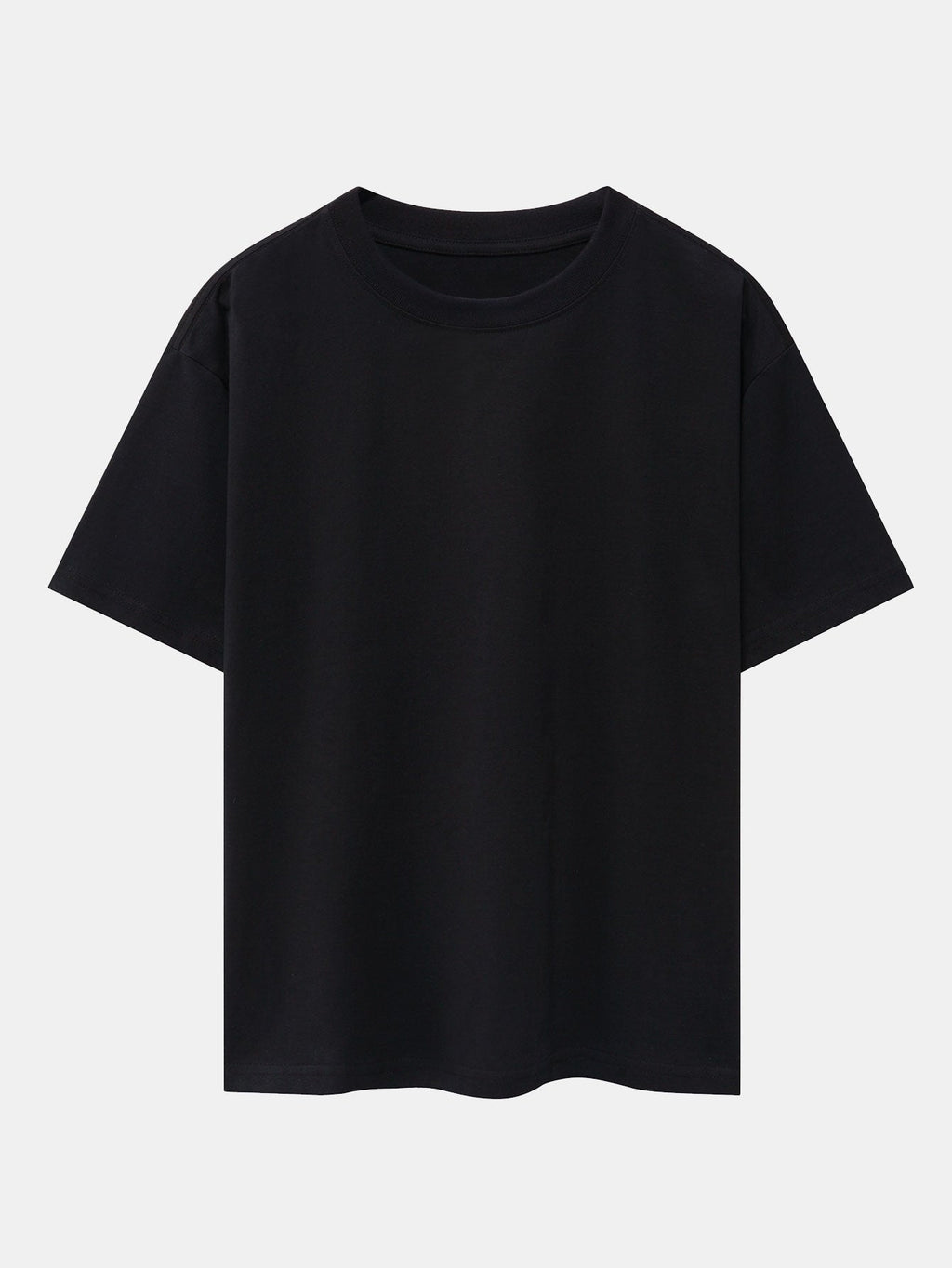 Heavy Weight Oversize T-Shirt & Loose Fit Drawstring Twill jacquard Shorts