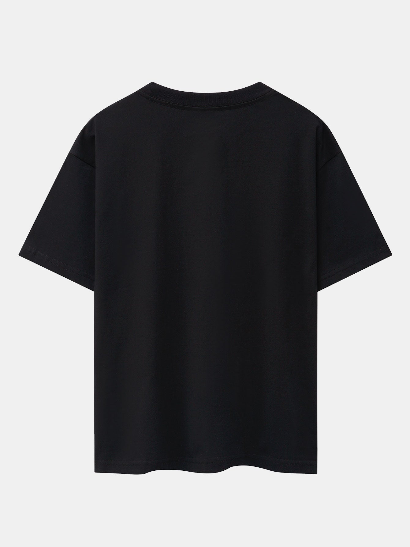 Heavy Weight Oversize T-Shirt & Loose Fit Drawstring Twill jacquard Shorts