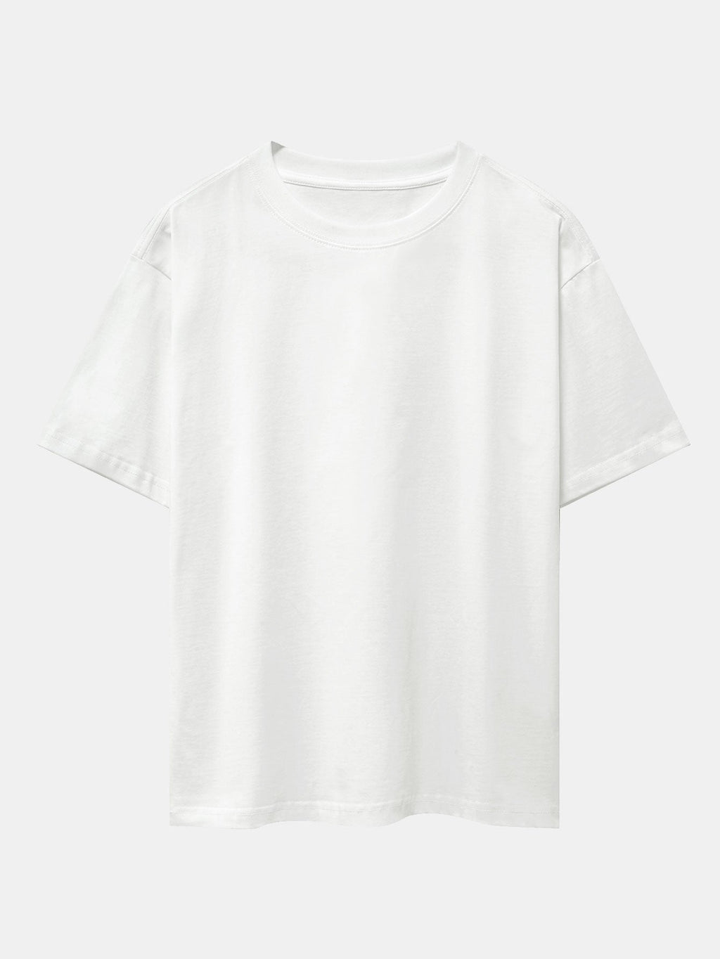 Heavy Weight Oversize T-Shirt & Loose Fit Drawstring Twill jacquard Shorts