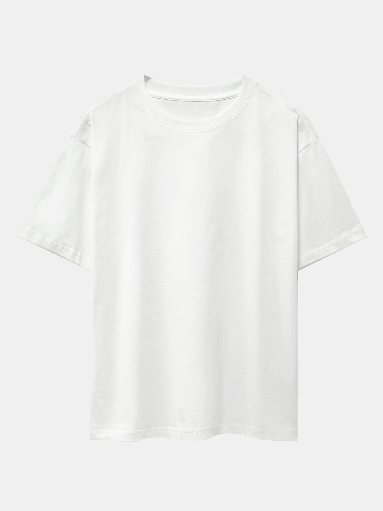 Heavy Weight Oversize T-Shirt & Loose Fit Drawstring Twill jacquard Shorts