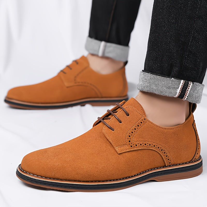 Suede Dress Shoes in Regency Style