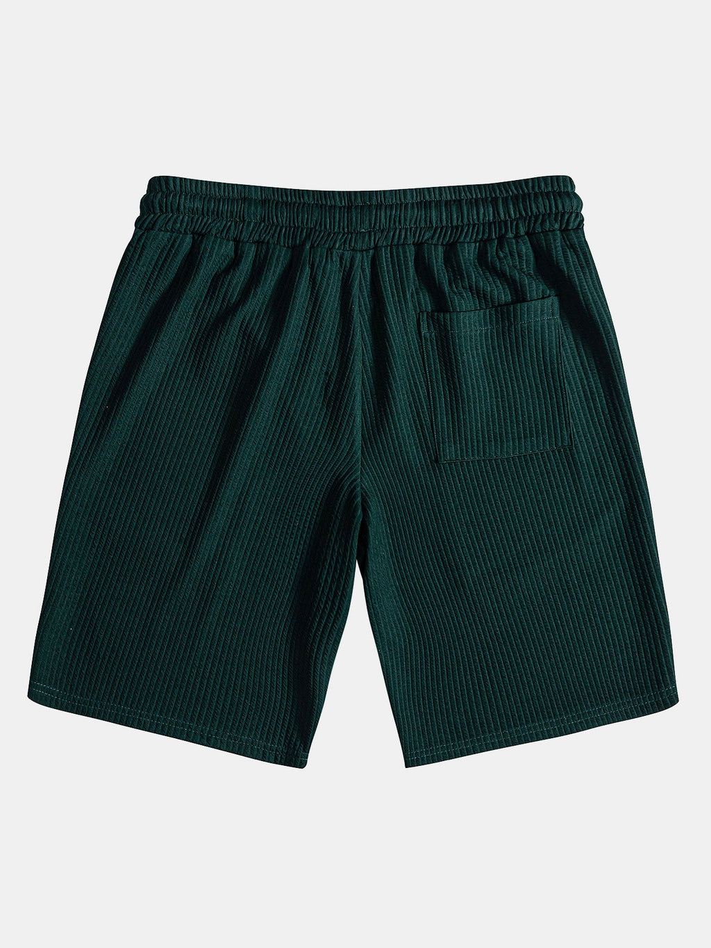 Muscle Fit Ribbed Arc Hem T-Shirt & Shorts