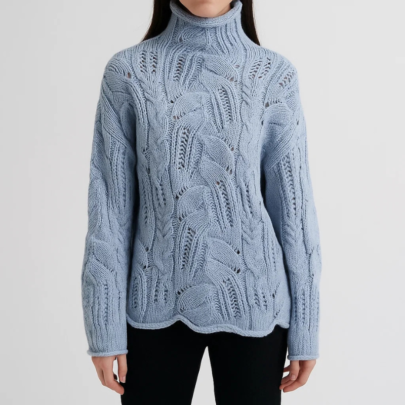 Luxurious Bella Cashmere Knit Sweater