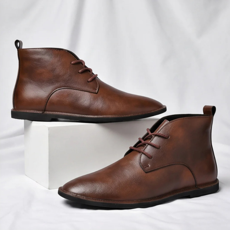 Mayfair Leather Ankle Boots