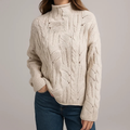 Luxurious Bella Cashmere Knit Sweater