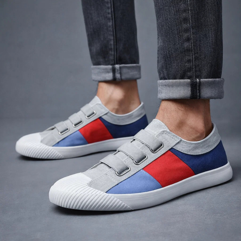Monet-Inspired Canvas Sneakers