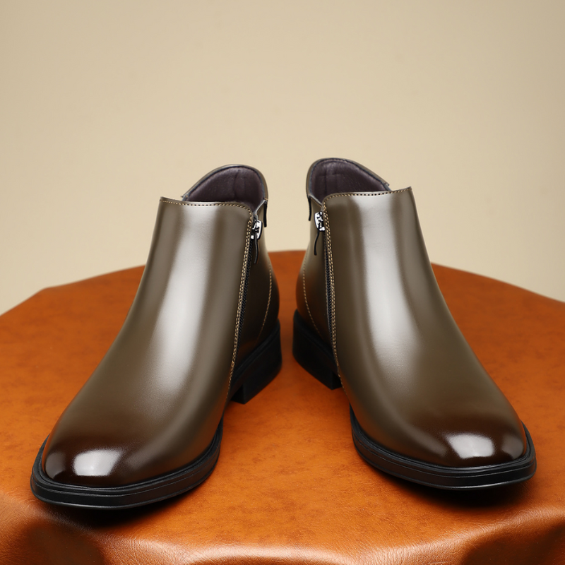 Premium Leather Chelsea Boots