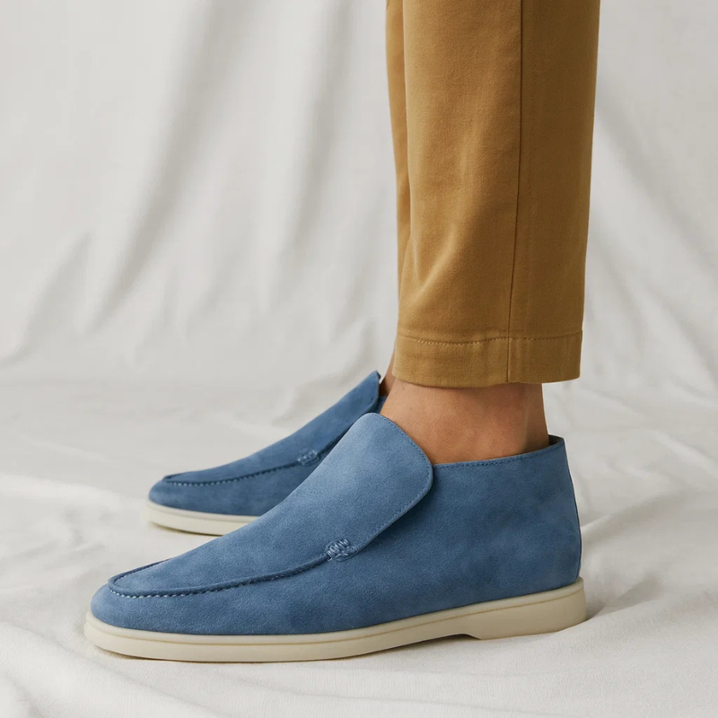 Marco Suede Chukka Slip-Ons