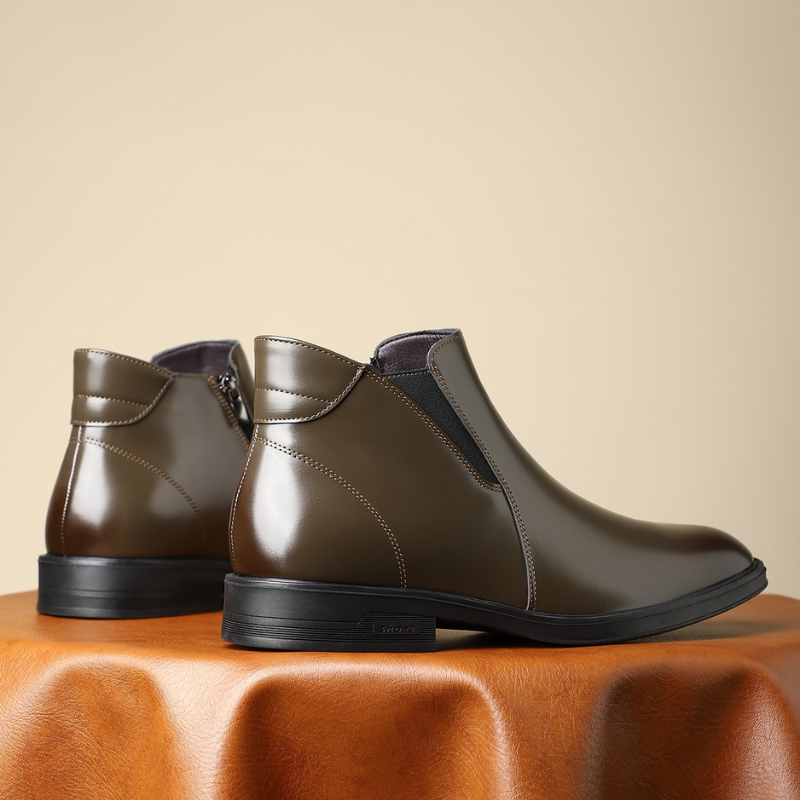 Premium Leather Chelsea Boots