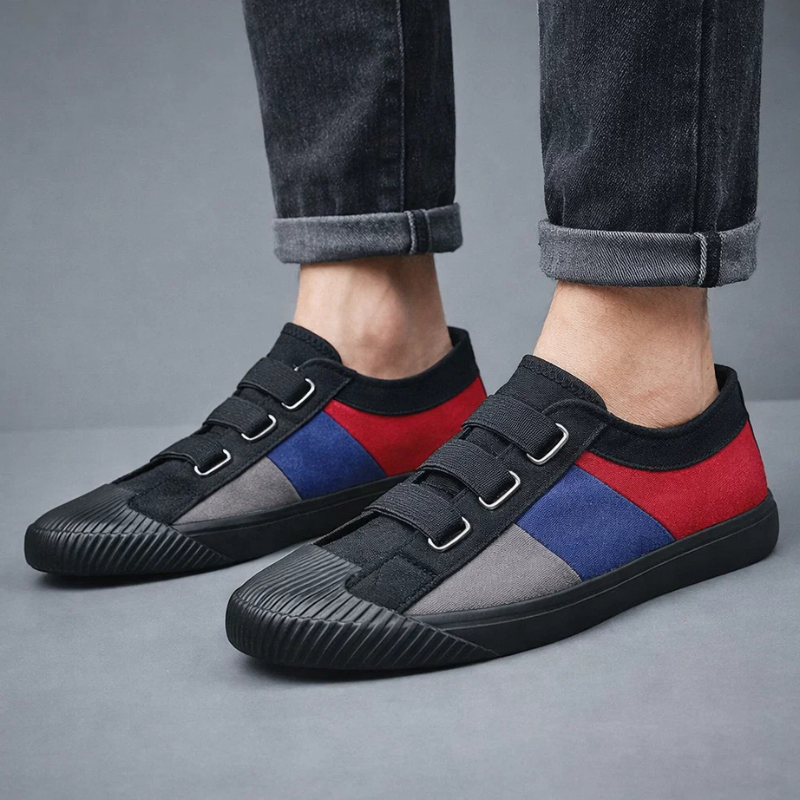 Monet-Inspired Canvas Sneakers