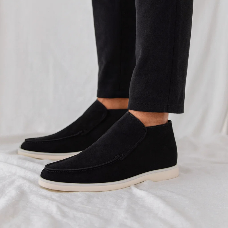 Marco Suede Chukka Slip-Ons