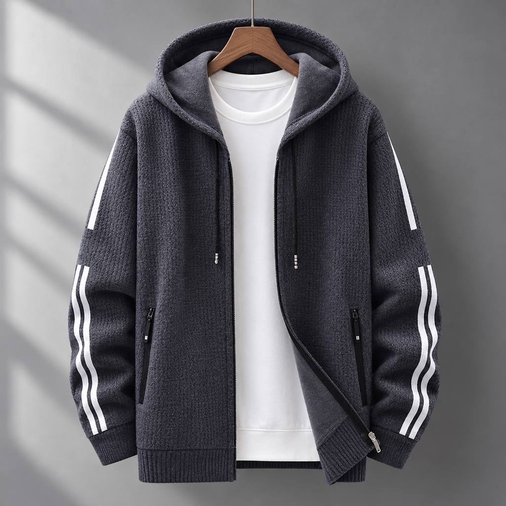 Remy Waffle Knit Hoodie