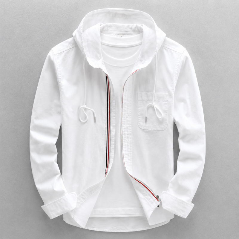 Carter Hooded Oxford Shirt