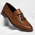 Marco Leather Tassel Slip-Ons