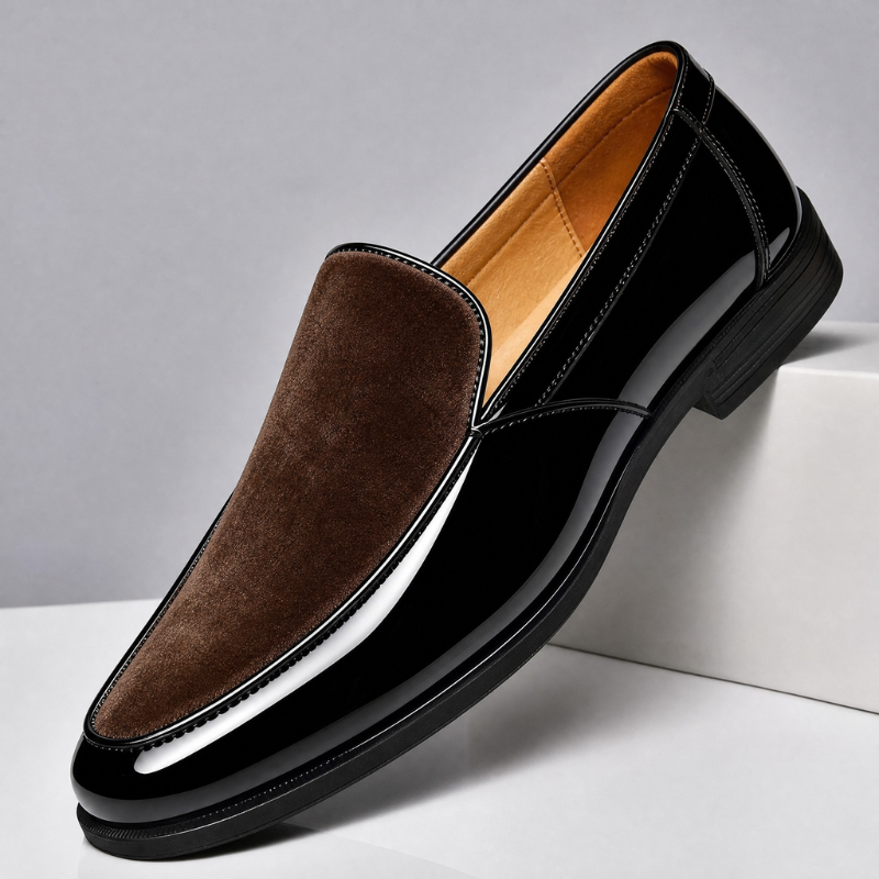 Ravenna Leather Slip-On Shoes