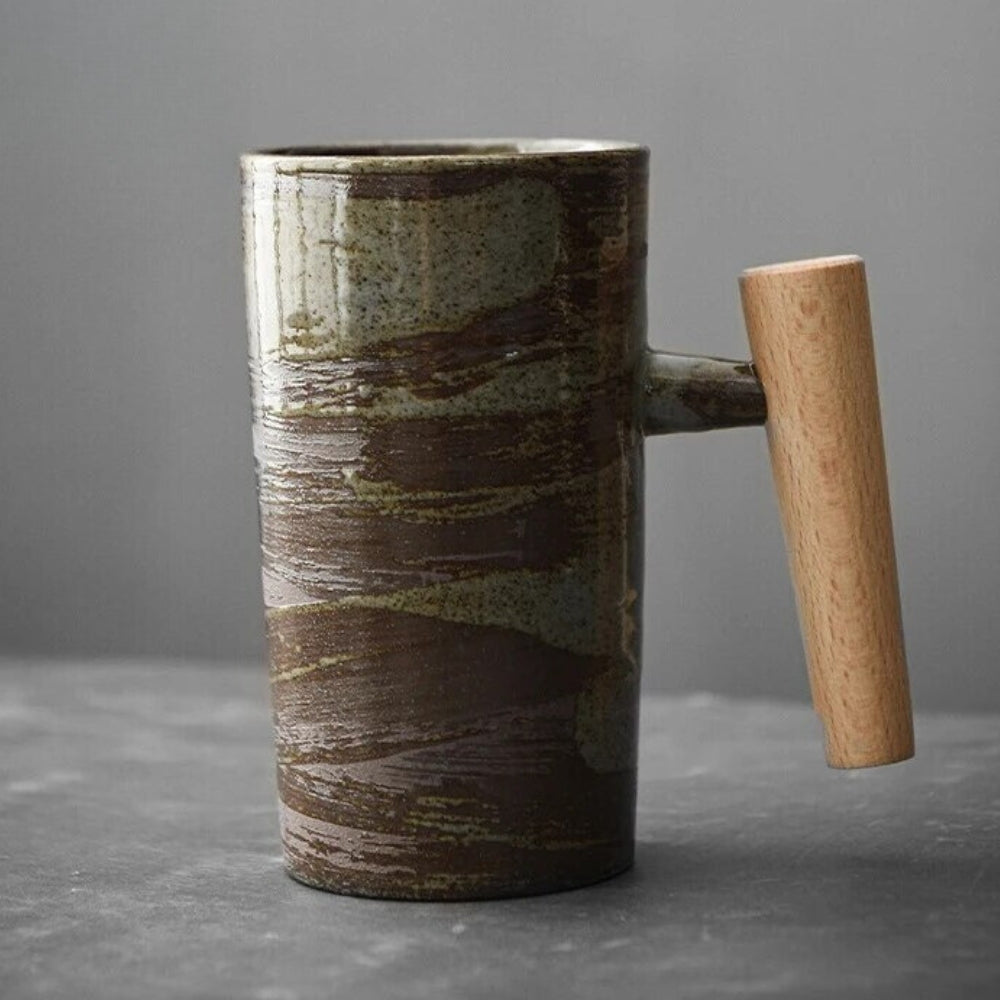 Nordic Earth Ceramic Latte Cups