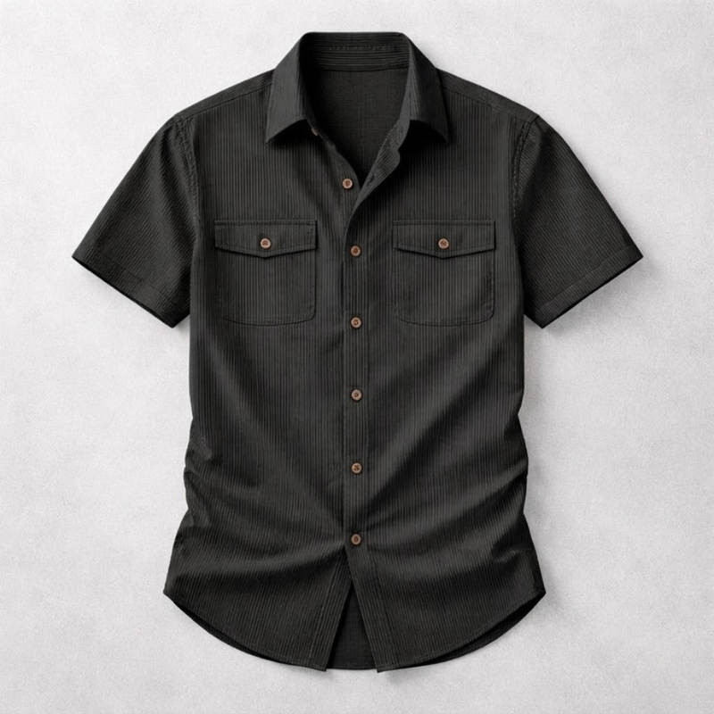 Marcus Cotton Twill Shirt