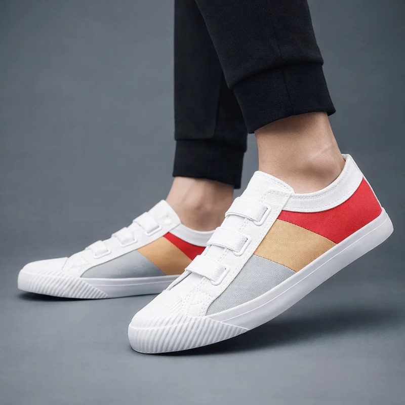 Monet-Inspired Canvas Sneakers
