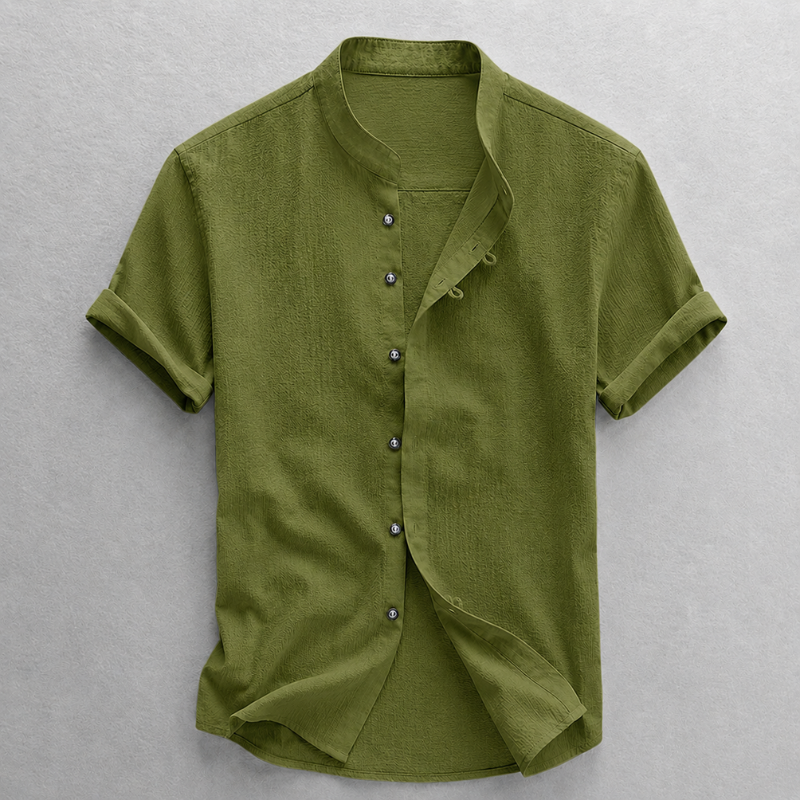 Porto Linen Button-Up
