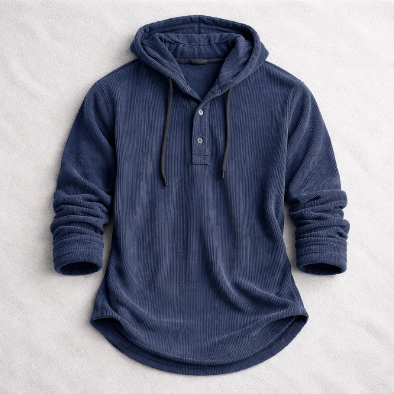 Nolan Corduroy Hooded Sweatshirt