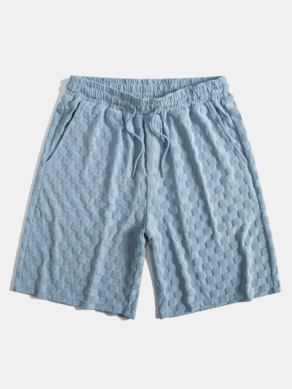 Checkerboard Towel Shorts