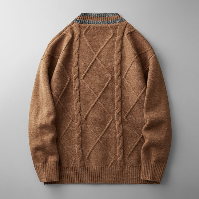 Cristiano Knit Wool Cardigan