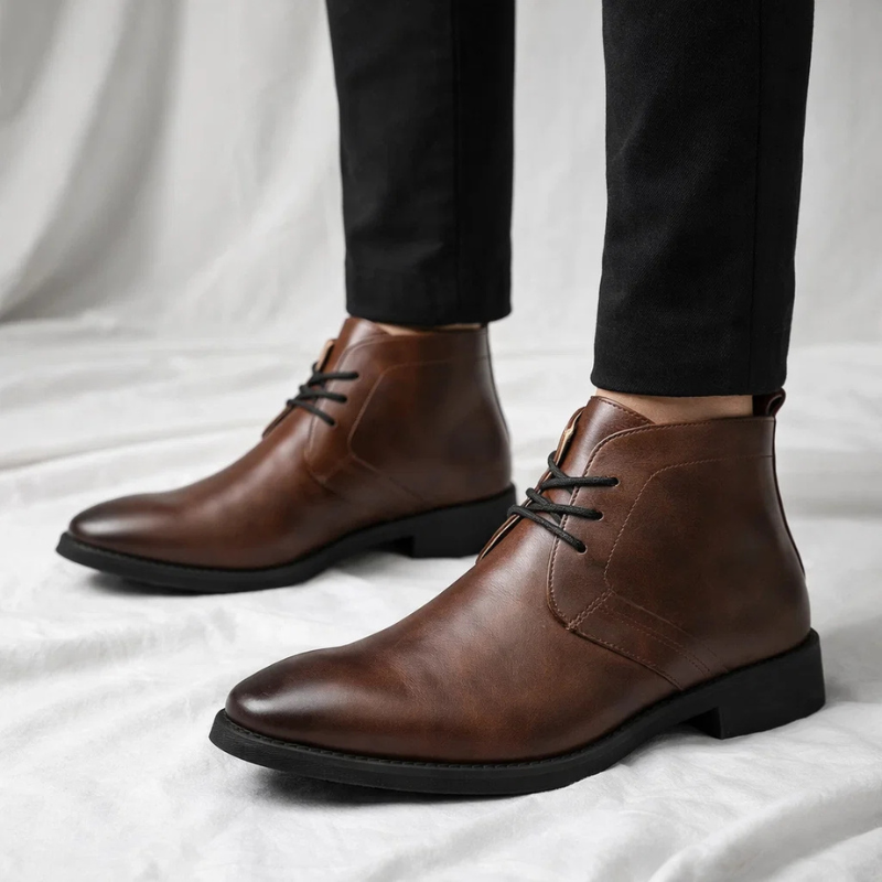 Authentic Bradley Leather Boots