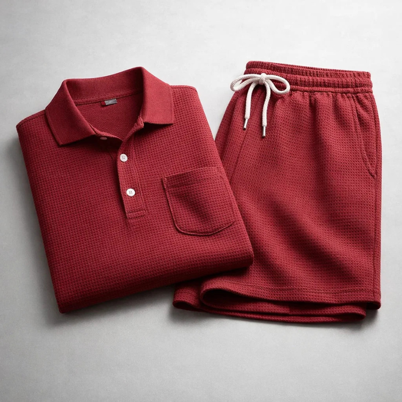 Carter Waffle Knit Ensemble