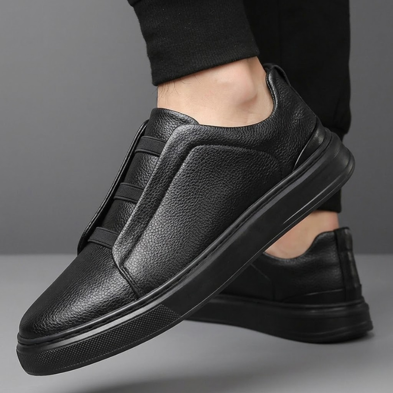 Genuine Leather Chelsea Sneakers