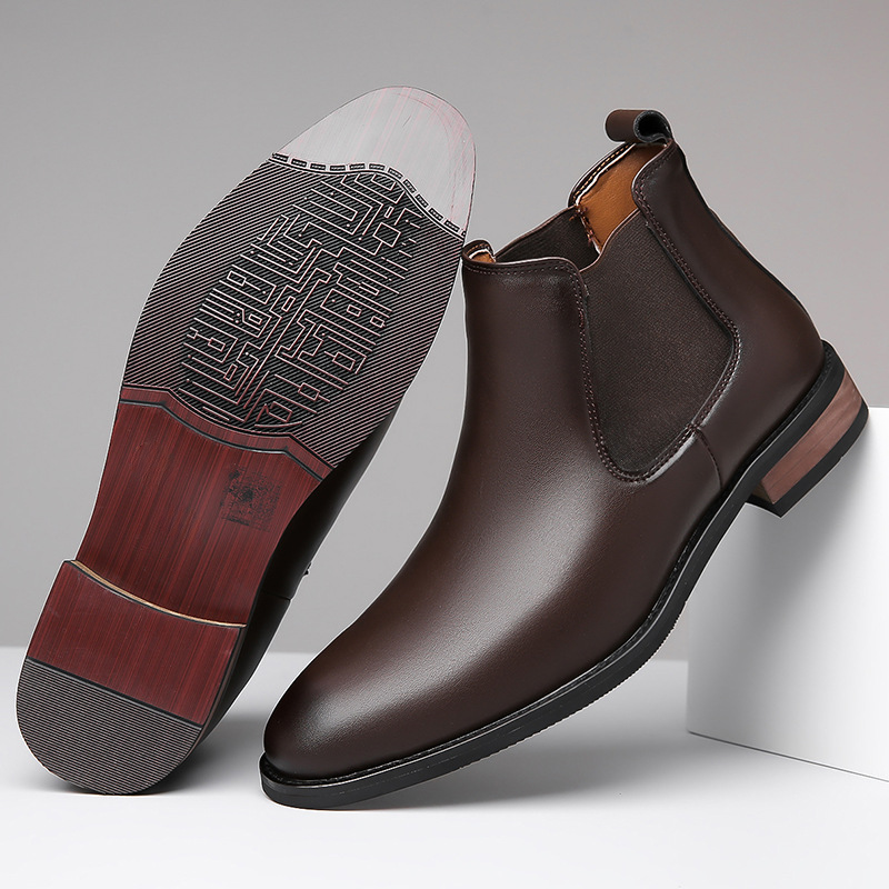 Harrison Leather Ankle Boots