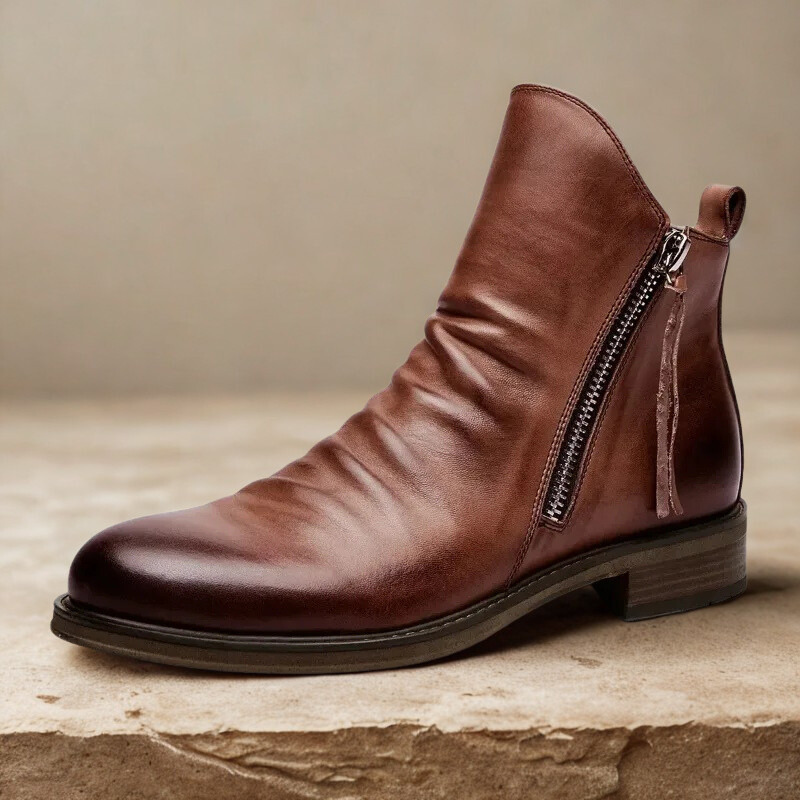Miles Leather Boots by Ford