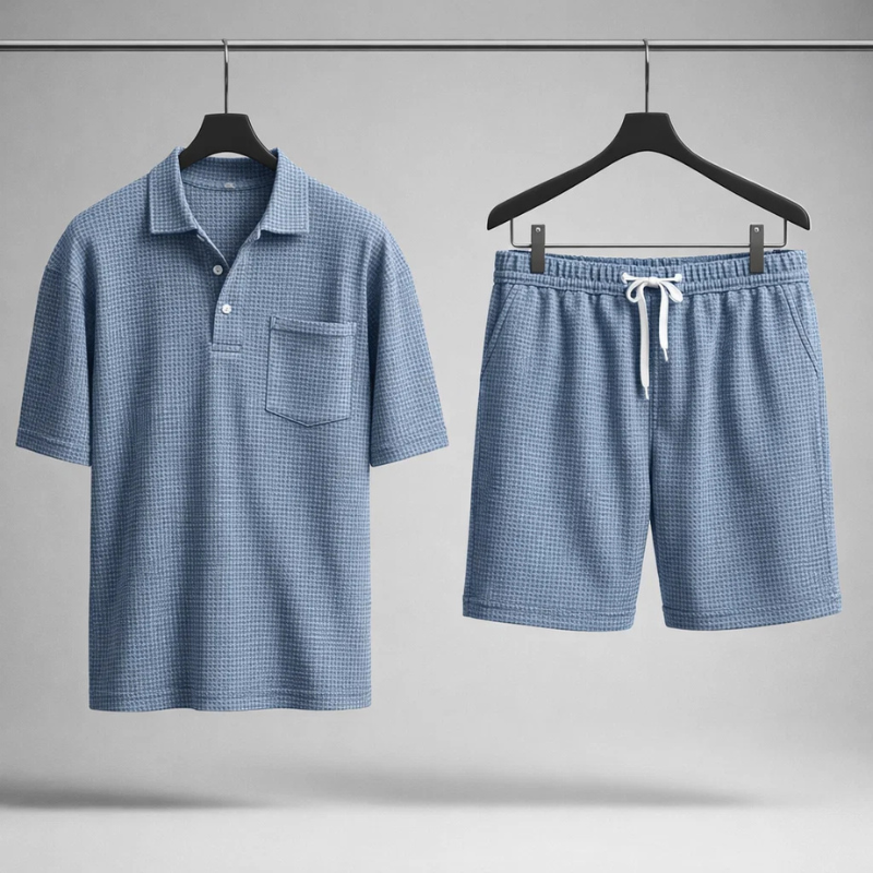 Carter Waffle Knit Ensemble