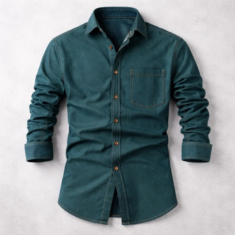 Premium Sterling Denim Shirt