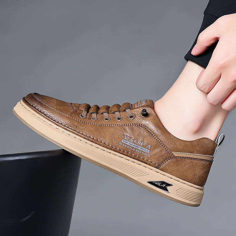 Santini Authentic Leather Sneakers