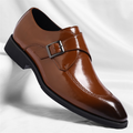 Danbury Leather Monk Strap Shoes