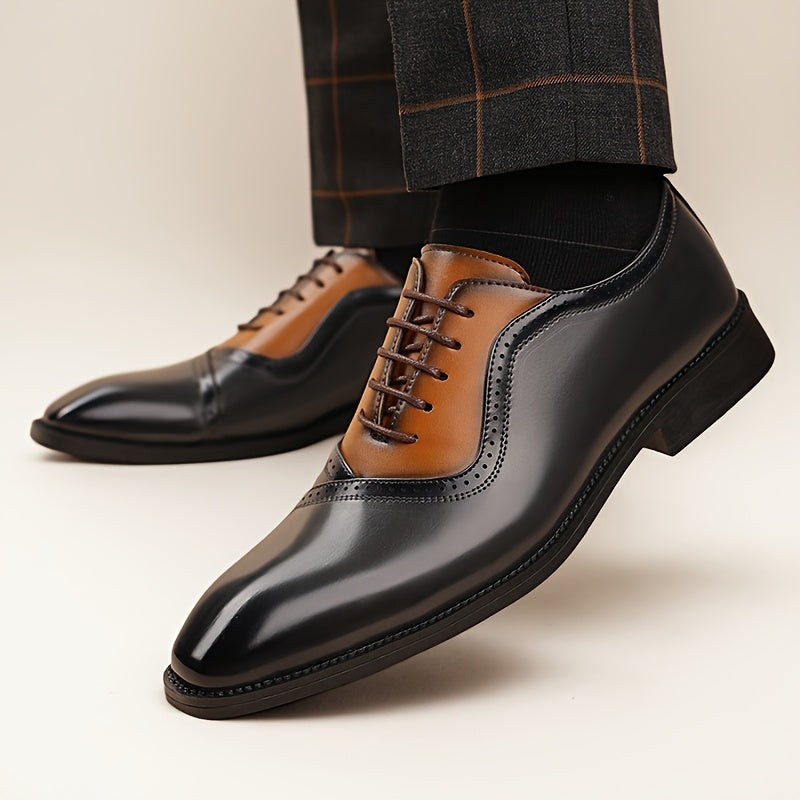 Marcello Genuine Leather Dress Shoes