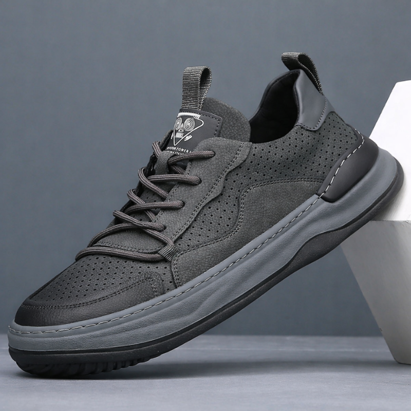 Italian Leather Sneakers by Carlo