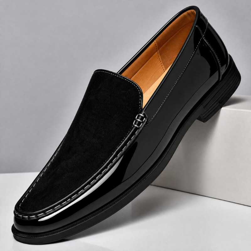 Ravenna Leather Slip-On Shoes