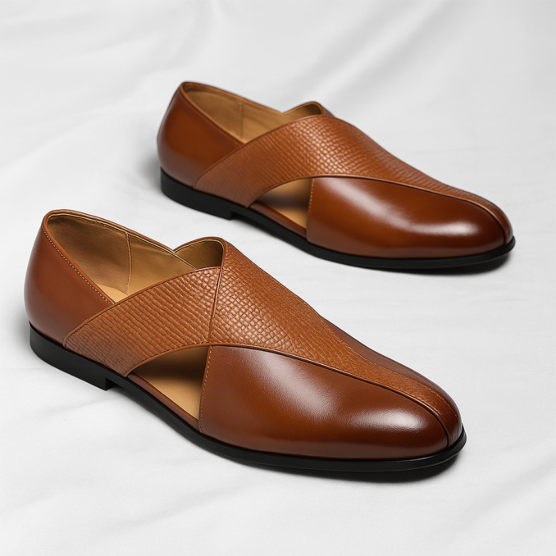 Panache Authentic Leather Loafers