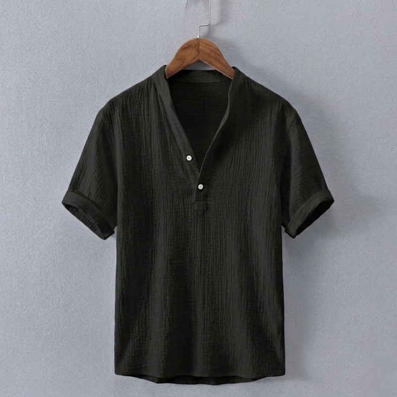 Blake Button-Up Henley