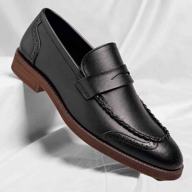 Santino Leather Classic Penny Loafers