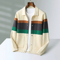 Cashmere Mosaic Knit Cardigan