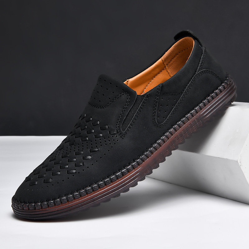 Carter Authentic Leather Slip-On Shoes