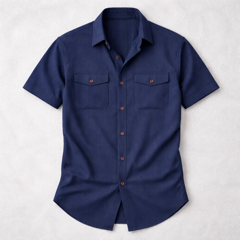 Marcus Cotton Twill Shirt
