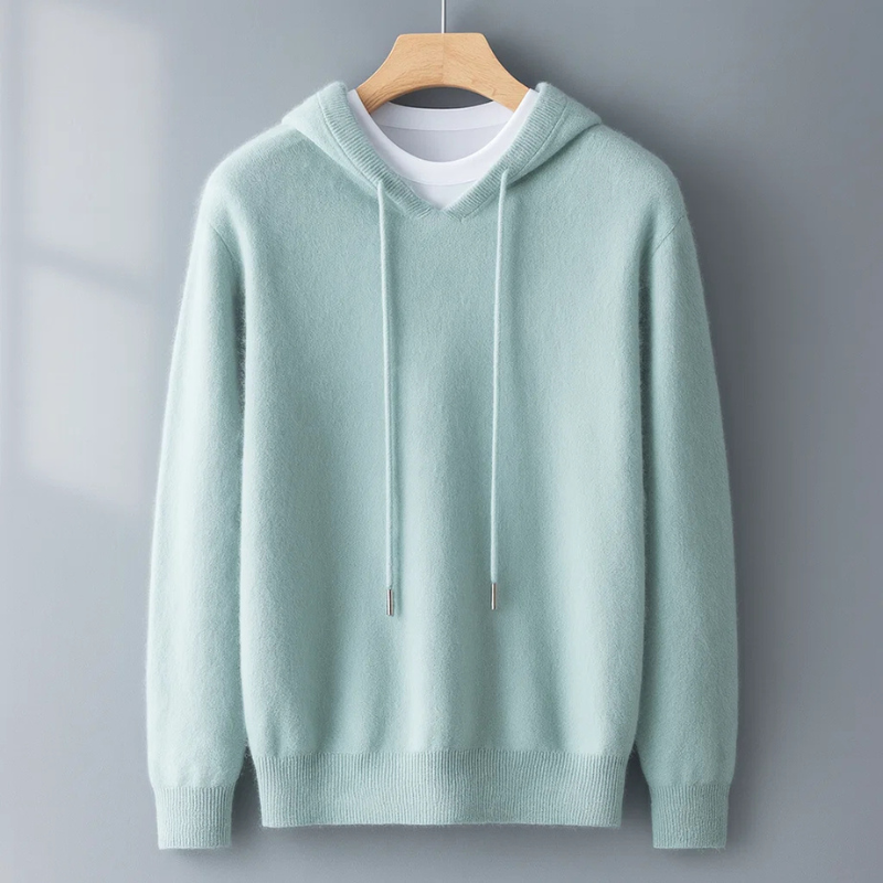 Marco Cashmere Pullover Hoodie