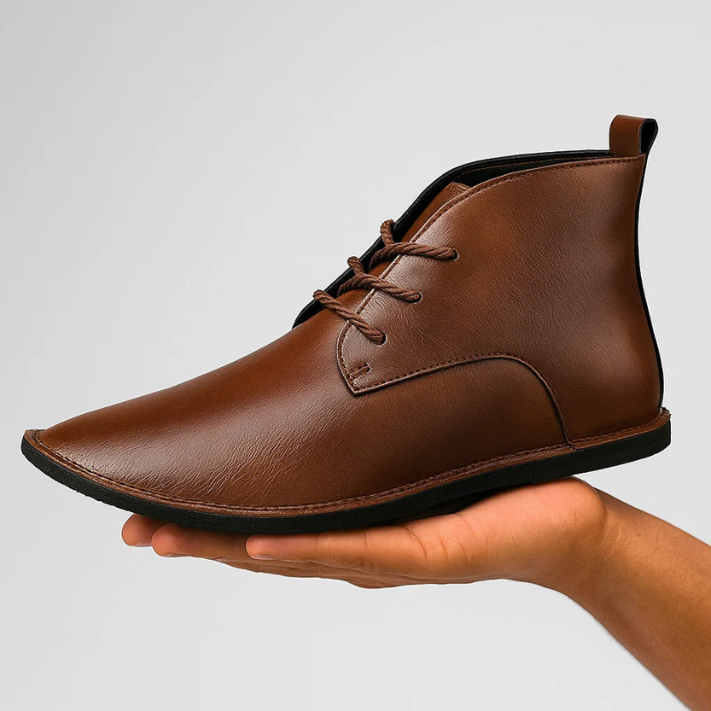 Lombardi Leather Ankle Boots