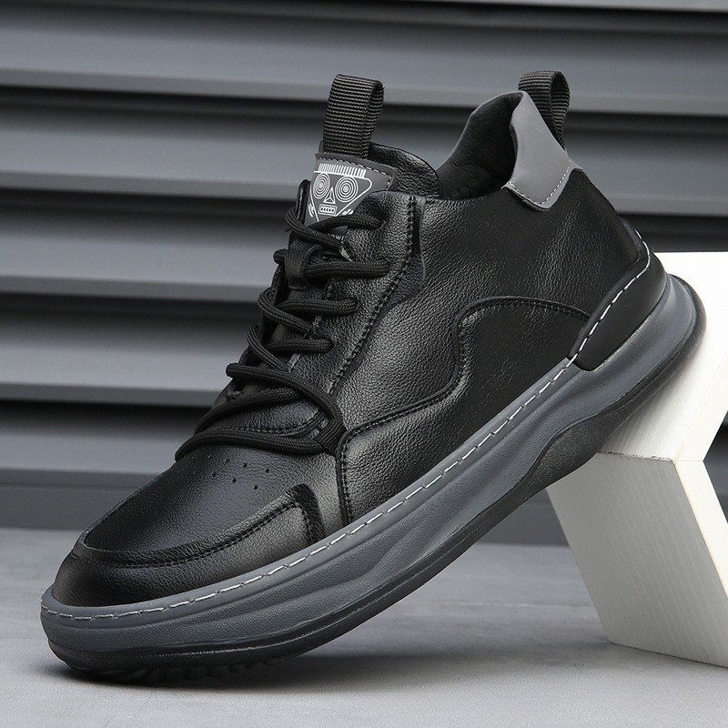 Authentic Italian Leather Sneakers by Marco