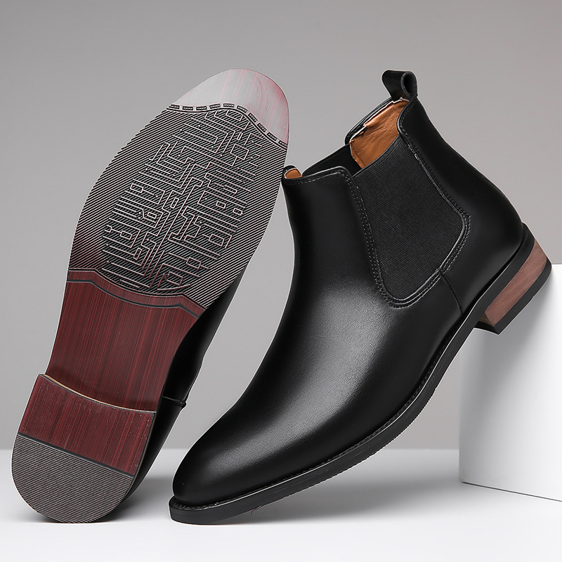 Harrison Leather Ankle Boots